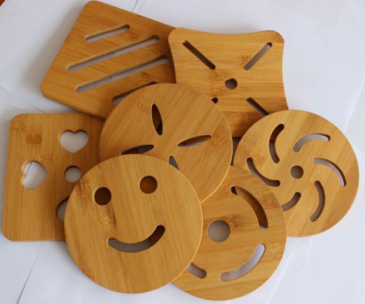Great Quality Bamboo Kithcen Stuff Of Cup Mat