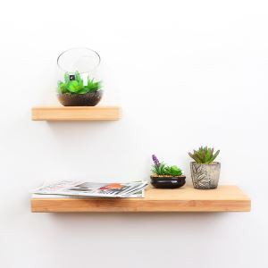 Oppbevaring Wide Wall Shelves Bamboo Shelving For Walls In Home